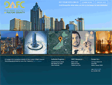 Tablet Screenshot of developfultoncounty.com